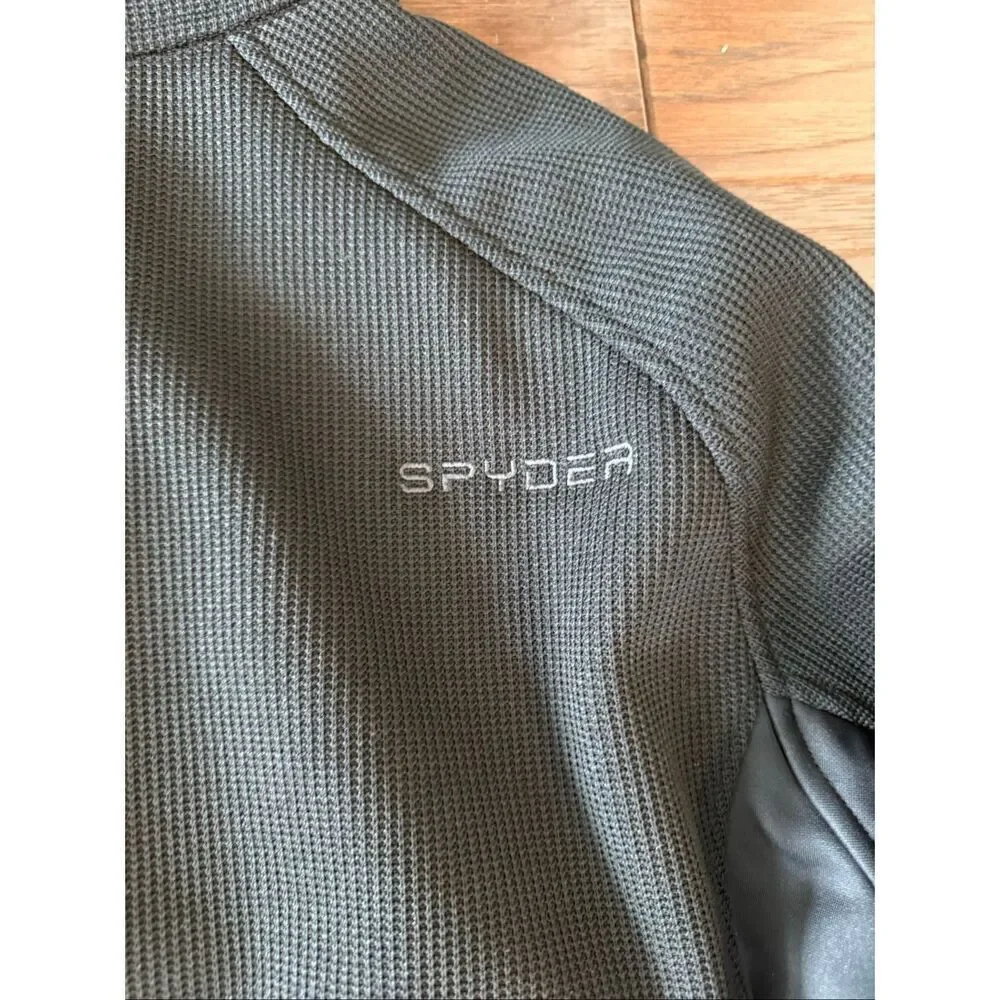 Spyder NEW Black Quarter Zip Long Sleeve XL